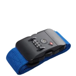 Koffersloten|Kofferriemen>Travelbags Travel Accessories TSA Luggage Strap blue