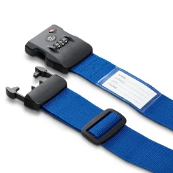 Koffersloten|Kofferriemen>Travelbags Travel Accessories TSA Luggage Strap blue