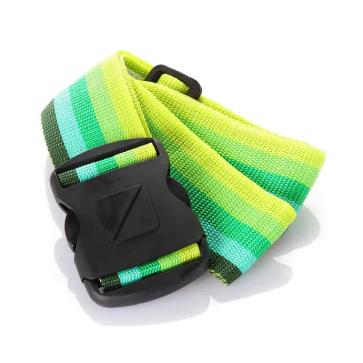 Kofferriemen>TravelBlue Luggage Strap green multi