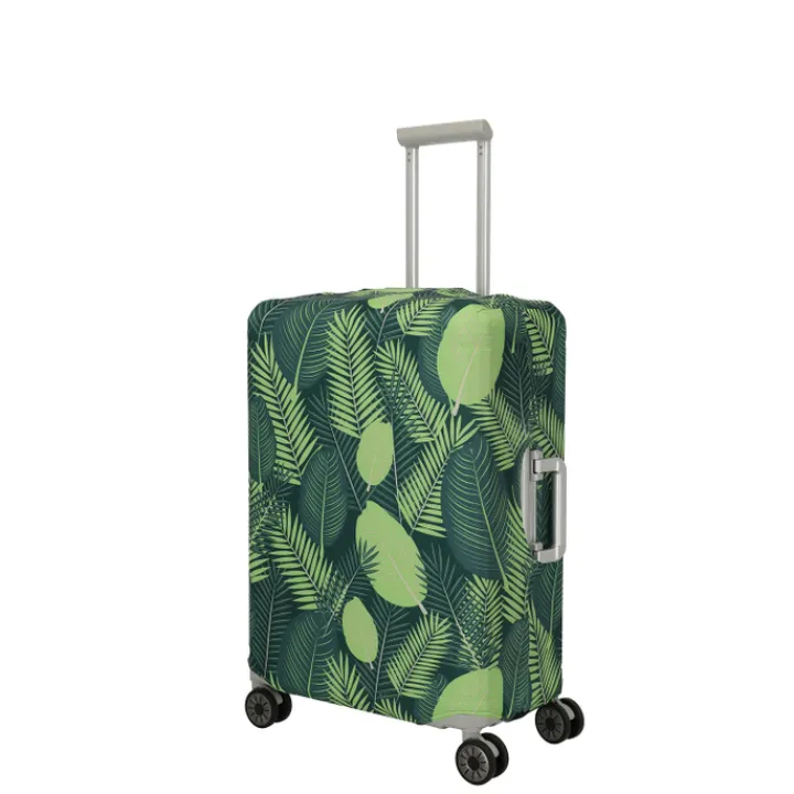 Kofferhoezen>Travelite Accessoires Kofferhoes M dark blue w/feathers