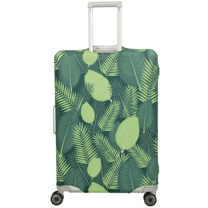 Kofferhoezen>Travelite Accessoires Kofferhoes L dark blue w/feathers