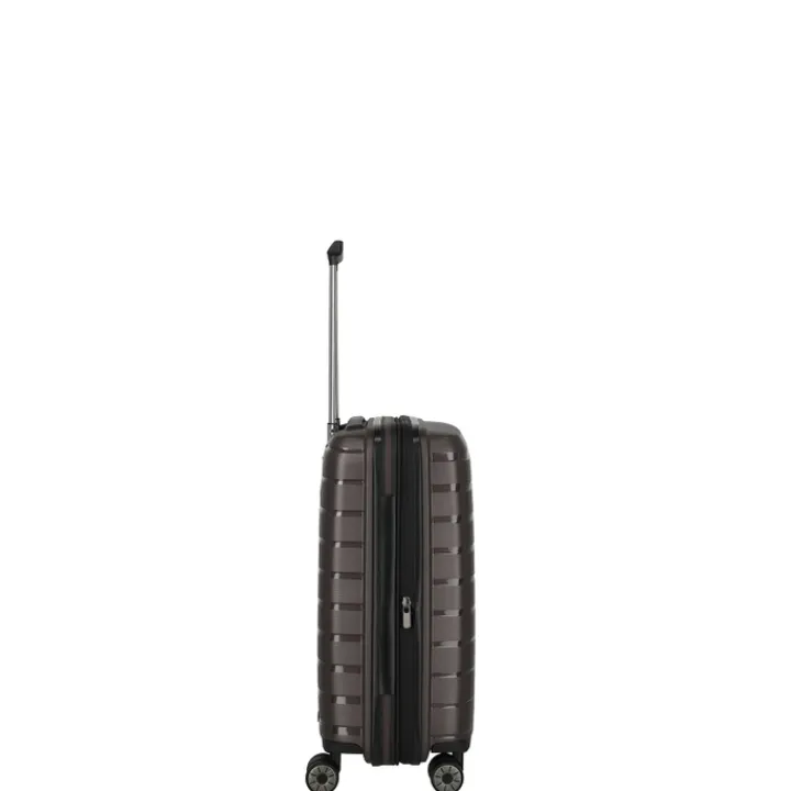 Reistrolleys|Reiskoffers>Travelite Air Base 4 Wheel Cabin Trolley Expandable coffee