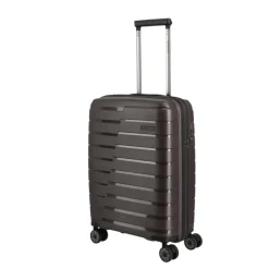 Transavia Trolleys|Ryanair Trolleys>Travelite Air Base 4 Wheel Cabin Trolley coffee