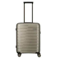 Transavia Trolleys|Ryanair Trolleys>Travelite Air Base 4 Wiel Trolley S champagne metallic