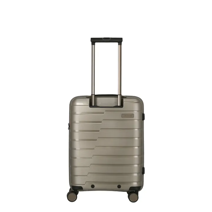 Transavia Trolleys|Ryanair Trolleys>Travelite Air Base 4 Wiel Trolley S champagne metallic