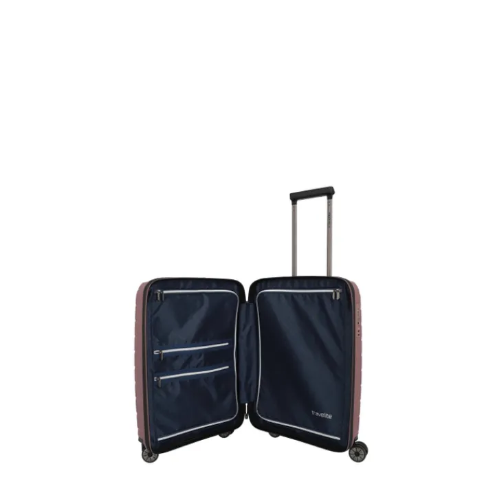 Transavia Trolleys|Ryanair Trolleys>Travelite Air Base 4 Wiel Trolley S lila
