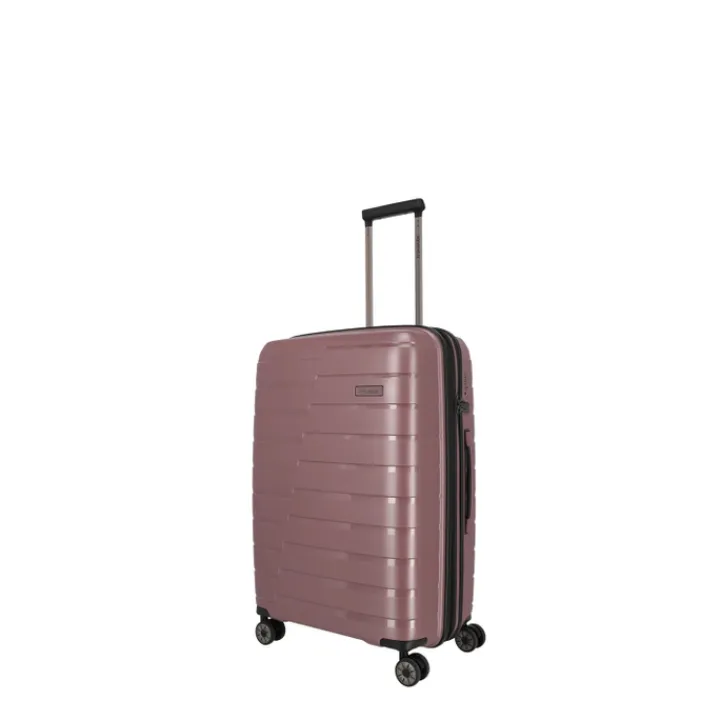 Reistrolleys|Reiskoffers>Travelite Air Base 4 Wiel Trolley M Expandable lila