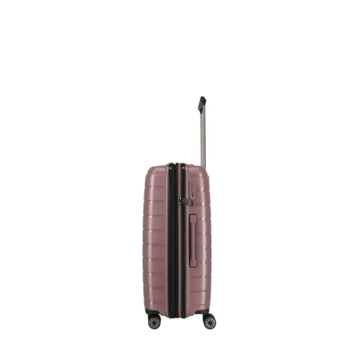 Reistrolleys|Reiskoffers>Travelite Air Base 4 Wiel Trolley M Expandable lila