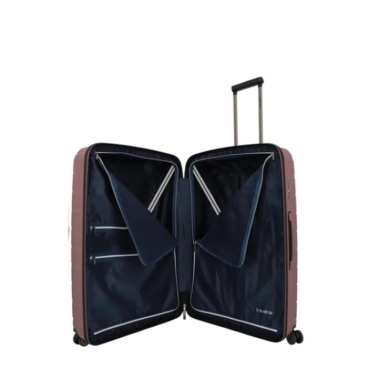 Reistrolleys|Reiskoffers>Travelite Air Base 4 Wiel Trolley M Expandable lila