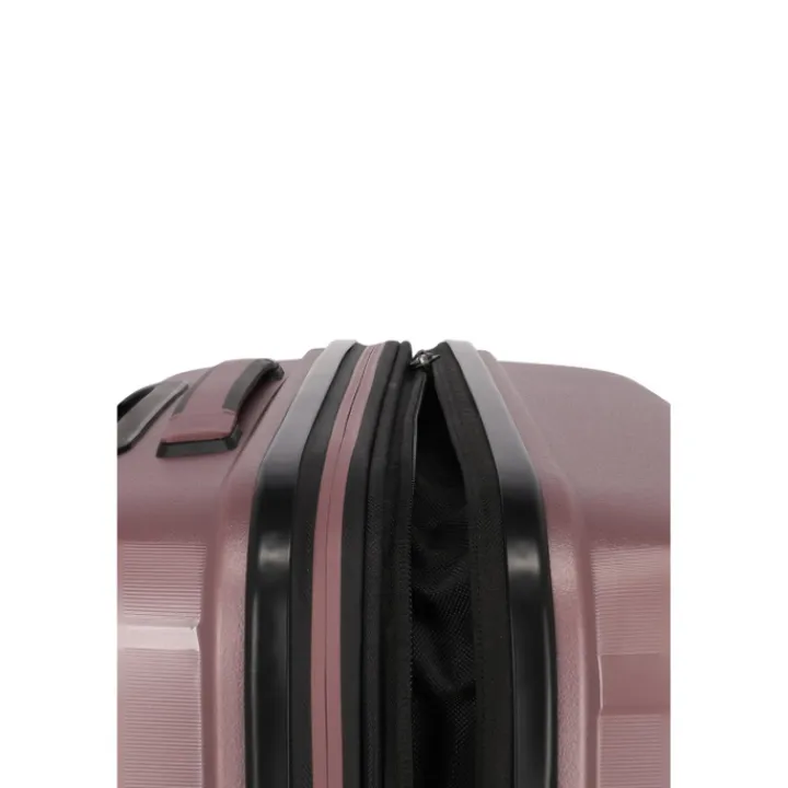 Reistrolleys|Reiskoffers>Travelite Air Base 4 Wiel Trolley M Expandable lila