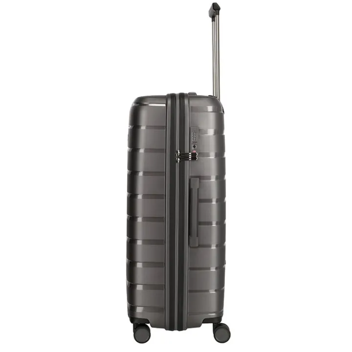 Reistrolleys|Reiskoffers>Travelite Air Base 4 Wiel Trolley L anthracite