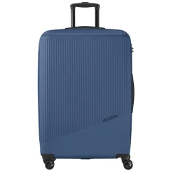 Reistrolleys|Reiskoffers>Travelite Bali 4 Wiel Trolley L blue