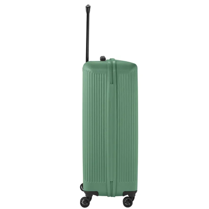 Reistrolleys|Reiskoffers>Travelite Bali 4 Wiel Trolley L green