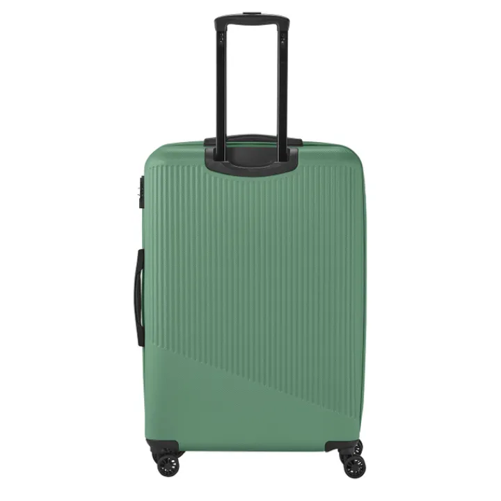 Reistrolleys|Reiskoffers>Travelite Bali 4 Wiel Trolley L green