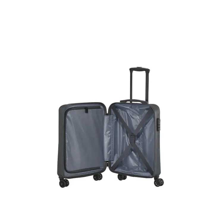 Transavia Trolleys|Ryanair Trolleys>Travelite Bali 4 Wiel Trolley S anthracite