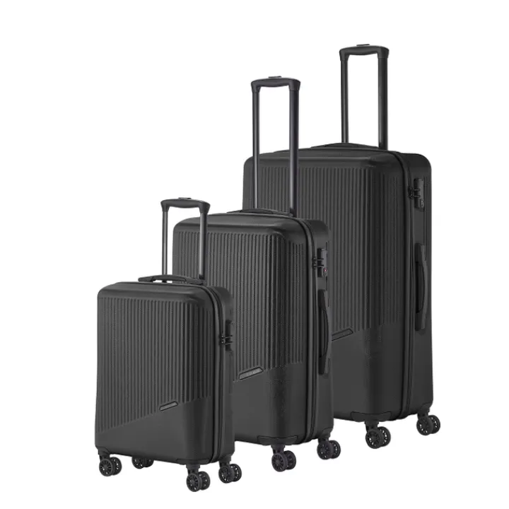 Transavia Trolleys|Ryanair Trolleys>Travelite Bali 4 Wiel Trolley S black