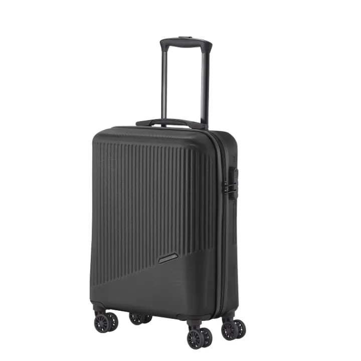 Transavia Trolleys|Ryanair Trolleys>Travelite Bali 4 Wiel Trolley S black