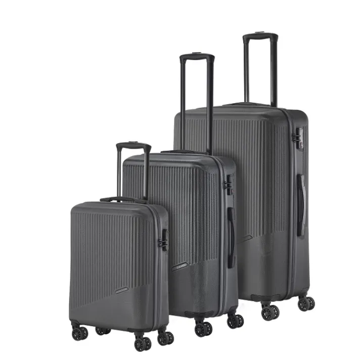 Reistrolleys|Reiskoffers>Travelite Bali 4 Wiel Trolley L anthracite