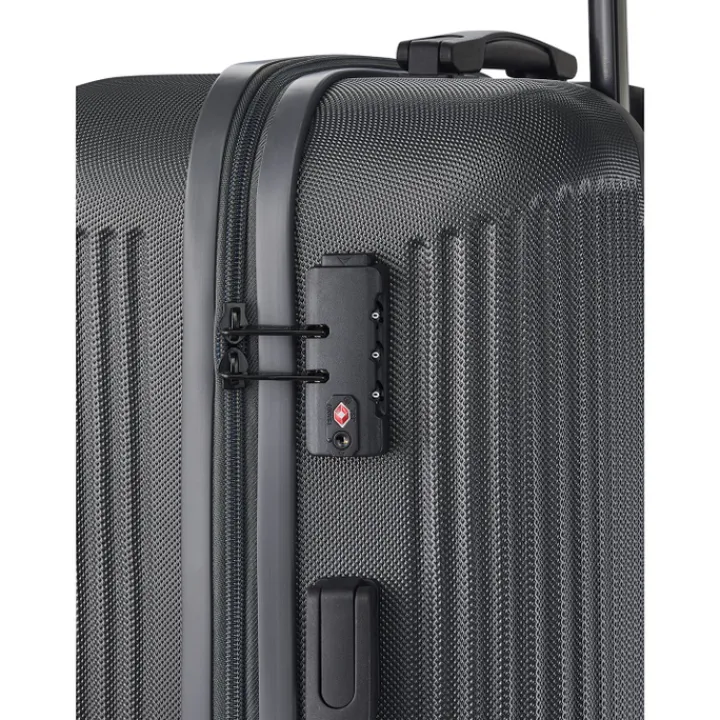 Reistrolleys|Reiskoffers>Travelite Bali 4 Wiel Trolley M anthracite