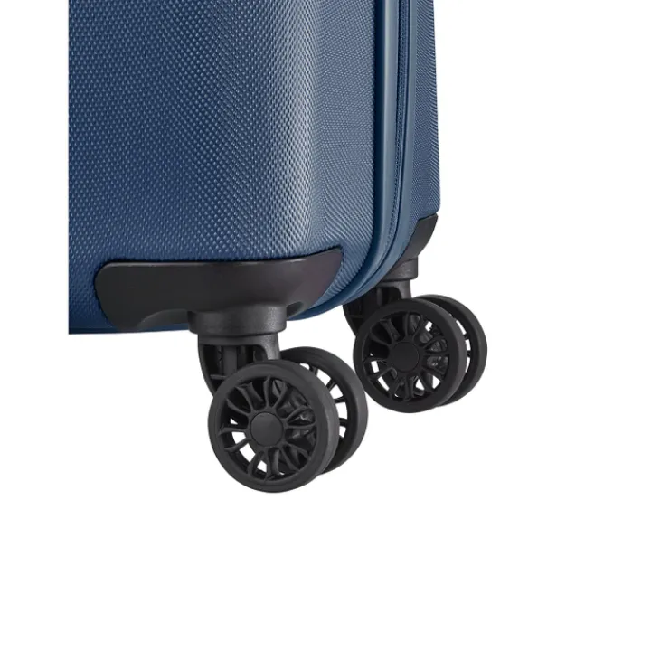 Transavia Trolleys|Ryanair Trolleys>Travelite Bali 4 Wiel Trolley S blue