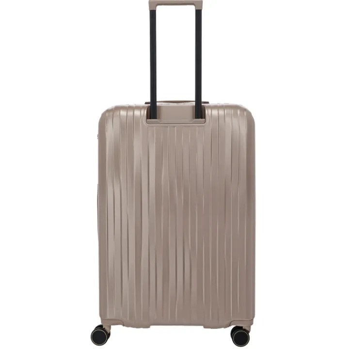 Reistrolleys|Reiskoffers>Travelite Barbara Novelty 4 Wheel Trolley L satin nude