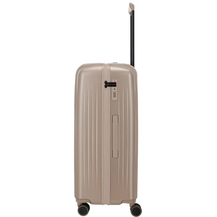 Reistrolleys|Reiskoffers>Travelite Barbara Novelty 4 Wheel Trolley L satin nude