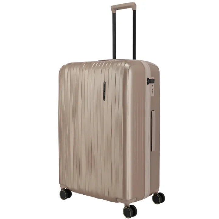 Reistrolleys|Reiskoffers>Travelite Barbara Novelty 4 Wheel Trolley L satin nude