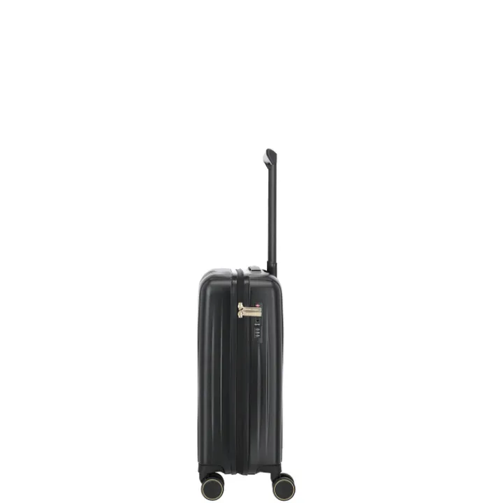 Transavia Trolleys|Ryanair Trolleys>Travelite Barbara Novelty 4 Wheel Cabin Trolley black