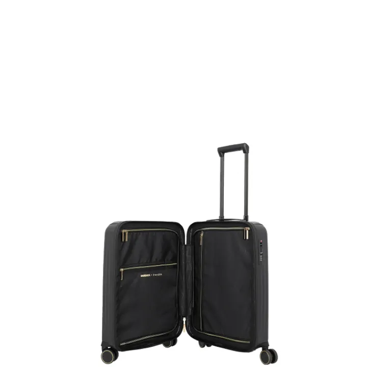Transavia Trolleys|Ryanair Trolleys>Travelite Barbara Novelty 4 Wheel Cabin Trolley black