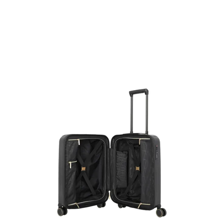 Transavia Trolleys|Ryanair Trolleys>Travelite Barbara Novelty 4 Wheel Cabin Trolley black