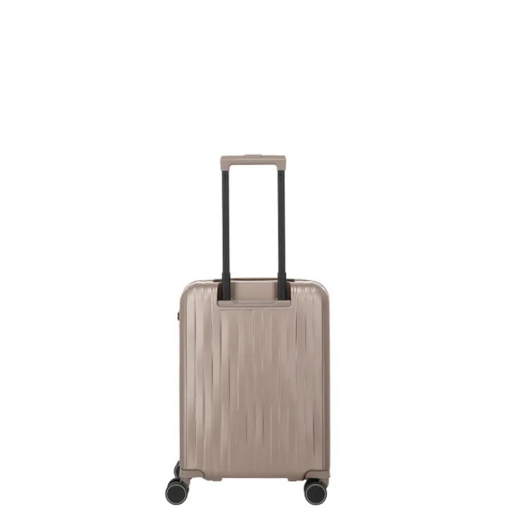 Transavia Trolleys|Ryanair Trolleys>Travelite Barbara Novelty 4 Wheel Cabin Trolley satin nude