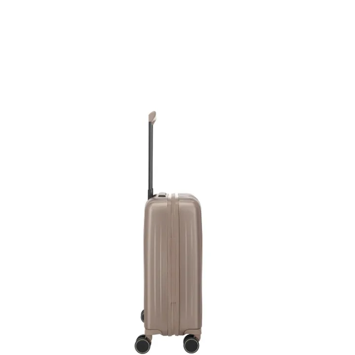 Transavia Trolleys|Ryanair Trolleys>Travelite Barbara Novelty 4 Wheel Cabin Trolley satin nude