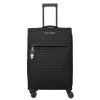 Reistrolleys|Reiskoffers>Travelite Barbara Stepp 4 Wheel Trolley M black
