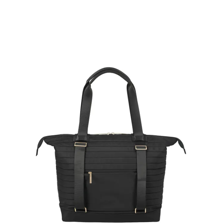 Shoppers|Schoudertassen>Travelite Barbara Stepp 2 in 1 Shopper black