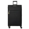 Reistrolleys|Reiskoffers>Travelite Barbara Stepp 4 Wheel Trolley L black