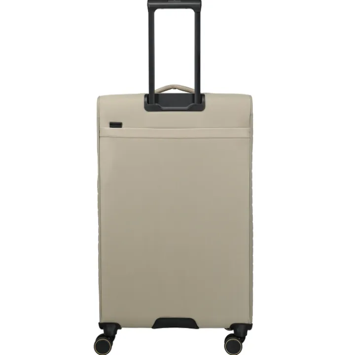 Reistrolleys|Reiskoffers>Travelite Barbara Stepp 4 Wheel Trolley L champagner