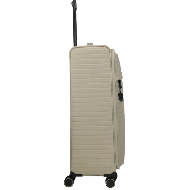 Reistrolleys|Reiskoffers>Travelite Barbara Stepp 4 Wheel Trolley L champagner