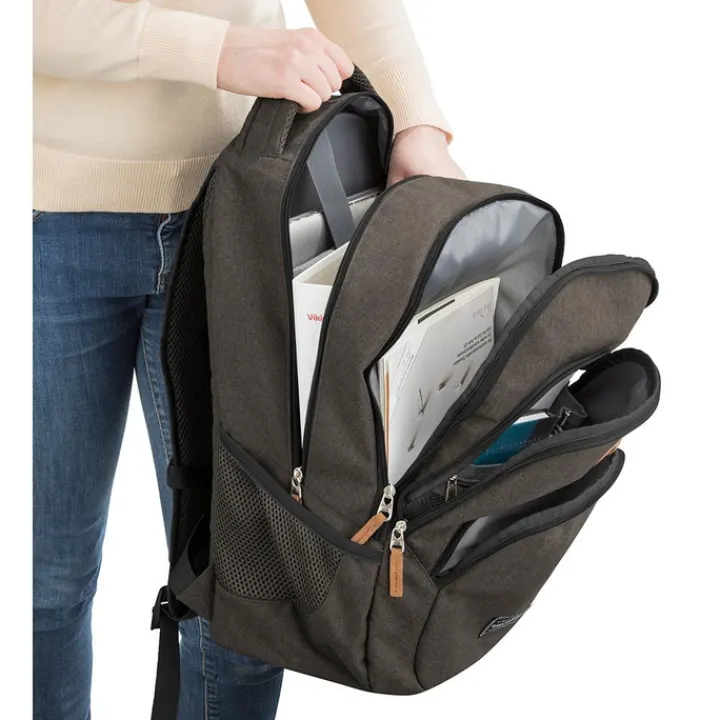 Heren Rugzakken|Dames Rugzakken>Travelite Basics Backpack Melange anthracite