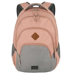 Heren Rugzakken|Dames Rugzakken>Travelite Basics Backpack Melange rose/grey