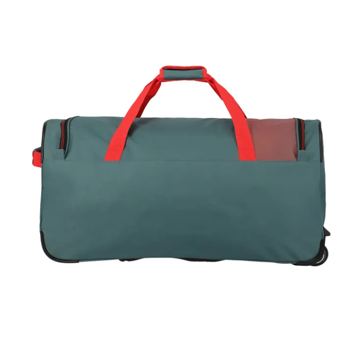 Grote Reistassen|Heren Reistassen>Travelite Basics Fresh Wheeled Duffle green/orange