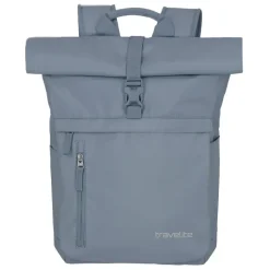 Heren Rugzakken|Dames Rugzakken>Travelite Basics Rollup Backpack bluegrey