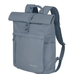 Heren Rugzakken|Dames Rugzakken>Travelite Basics Rollup Backpack bluegrey
