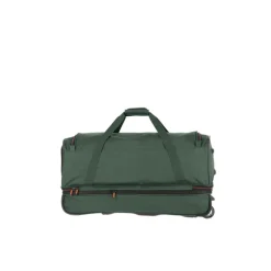 Grote Reistassen|Heren Reistassen>Travelite Basics Wheeled Duffle 70 Expandable dark green