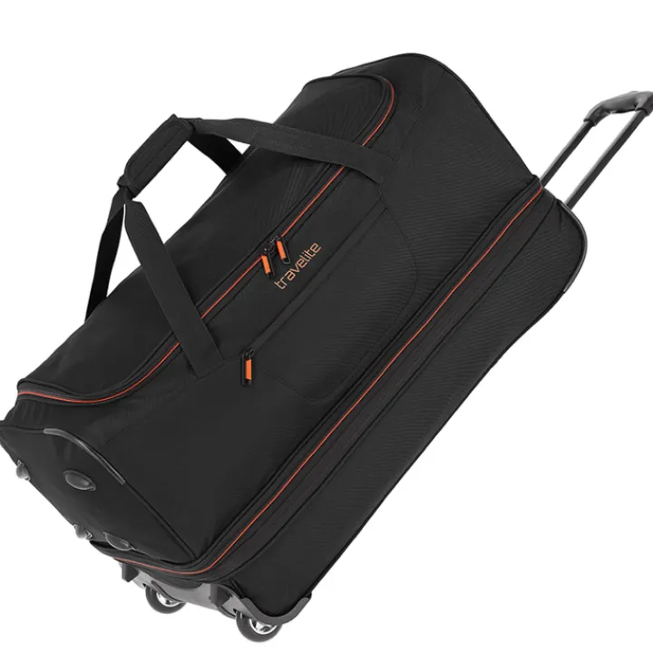 Grote Reistassen|Heren Reistassen>Travelite Basics Wheeled Duffle 70 Expandable black