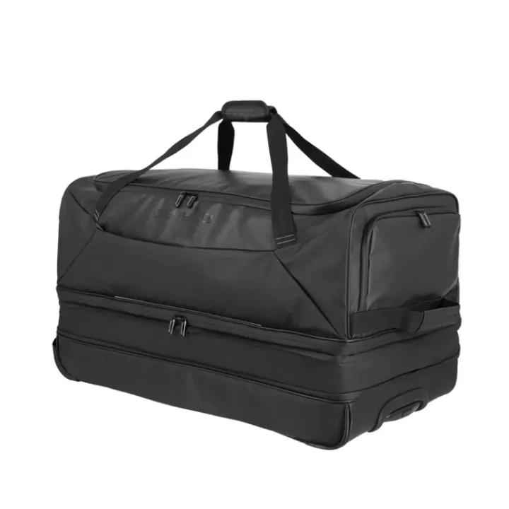 Grote Reistassen|Heren Reistassen>Travelite Basics Wheeled Duffle. Exp. 78cm black