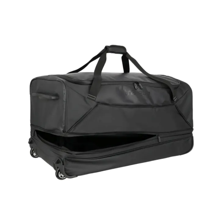 Grote Reistassen|Heren Reistassen>Travelite Basics Wheeled Duffle. Exp. 78cm black
