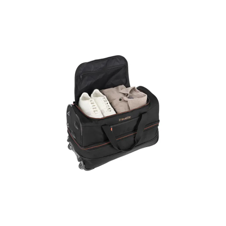Heren Reistassen|Dames Reistassen>Travelite Basics Wheeled Duffle 55 Expandable black