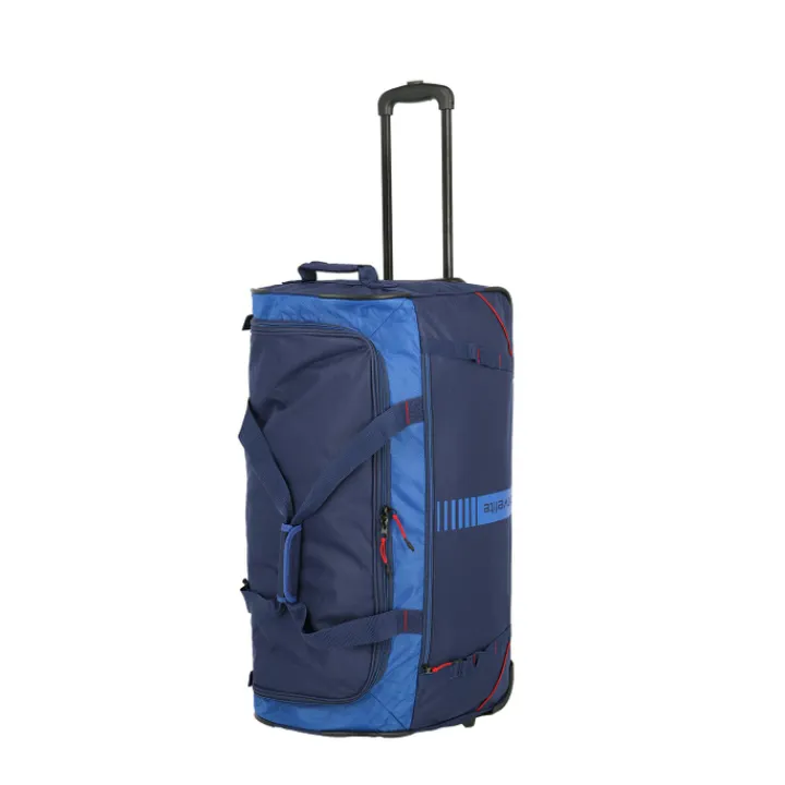 Grote Reistassen|Heren Reistassen>Travelite Basics Wheeled Duffle Active navy