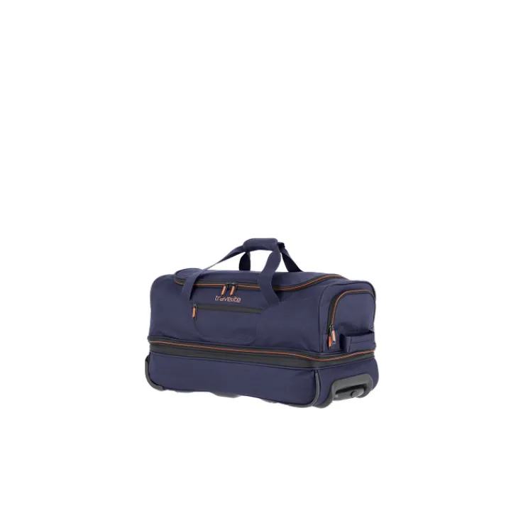 Heren Reistassen|Dames Reistassen>Travelite Basics Wheeled Duffle 55 Expandable marine
