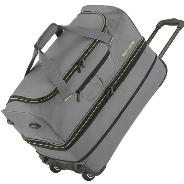 Heren Reistassen|Dames Reistassen>Travelite Basics Wheeled Duffle 55 Expandable marine